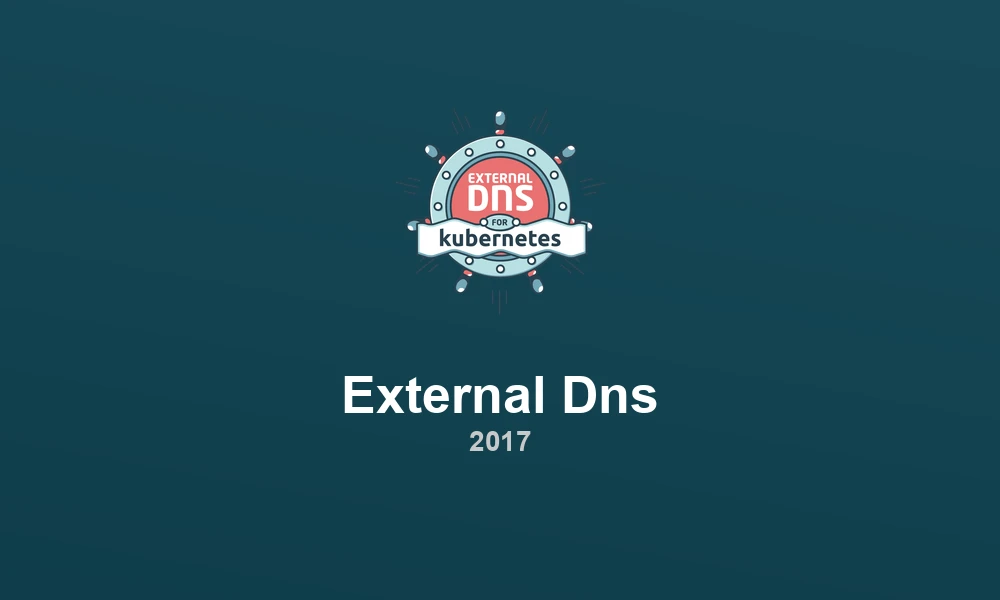 ExternalDNS 0.1: Kubernetes Services Publish Themselves